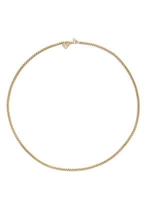 David Yurman 18kt yellow gold Box Chain necklace (2.7mm)