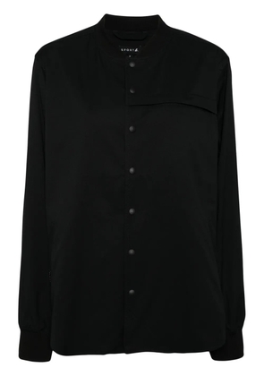 SPORT b. by agnès b. baseball-collar jacket - Black