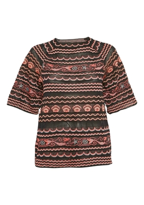 Missoni Pre-Owned lurex-detail blouse - Black