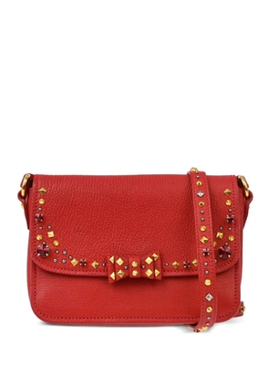Miu Miu Pre-Owned 2000s studded crossbody bag - Red