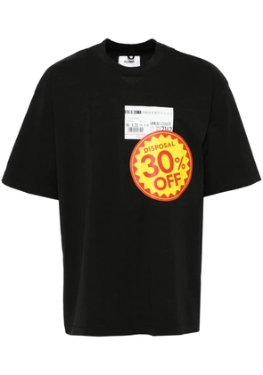 Doublet disposal reduction T-shirt - Black