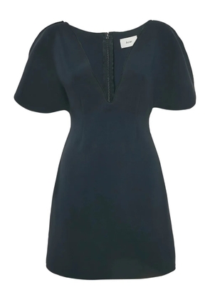 Acler V-neck mini dress - Blue