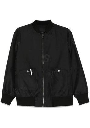 SPORT b. by agnès b. oversized bomber jacket - Black