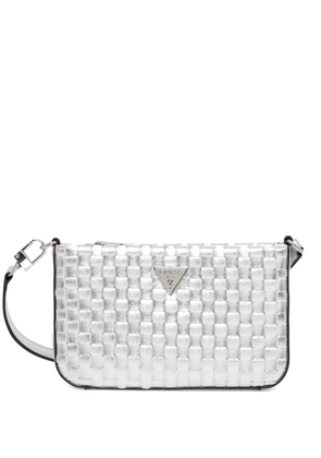 GUESS USA mini Twiller shoulder bag - Silver