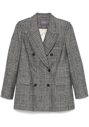 Lorena Antoniazzi checked blazer - Grey