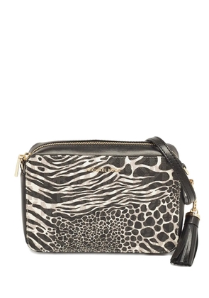 Michael Kors Vintage pre-owned animal-print crossbody bag - Black