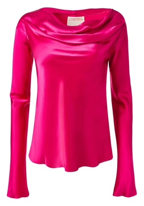 Alejandra Alonso Rojas silk blouse - Pink