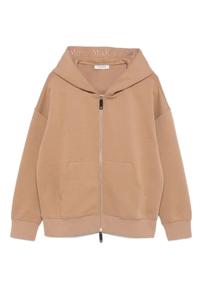 'S Max Mara zip-up hoodie - Brown