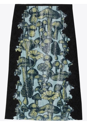 3.1 Phillip Lim embroidery midi skirt - Black