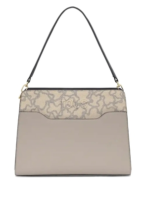 TOUS Kaos Icon logo-print top-handle tote bag - Grey