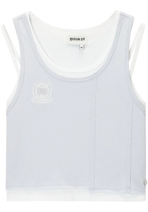 Musium Div. layered top - Blue