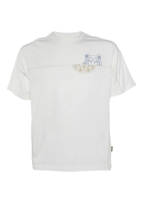 Kenzo Pre-Owned Tiger-print T-shirt - White