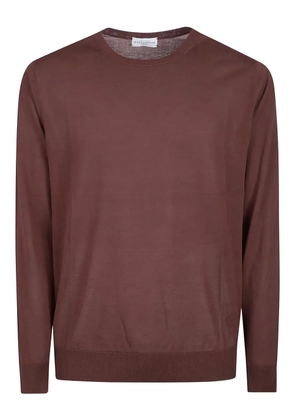 Ballantyne round-neck cashmere sweater - Brown