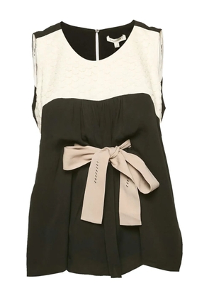 Paule Ka bow-detail blouse - Black