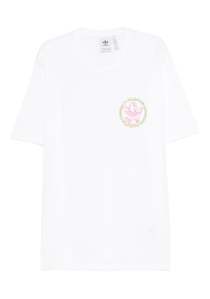 adidas graphic-logo T-shirt - White