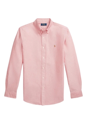 Polo Ralph Lauren embroidered-logo shirt - Pink