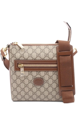 Gucci Pre-Owned 20s GG-Supreme messenger bag - Neutrals