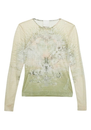 Givenchy Pre-Owned jacquard monogram top - Neutrals