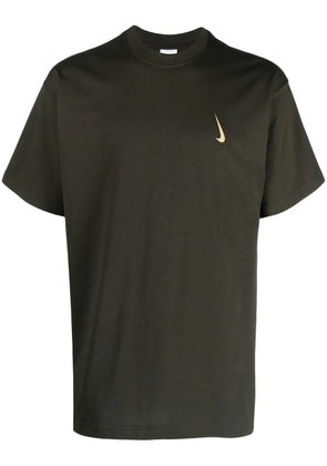 Nike swoosh-print short-sleeve T-shirt - Green