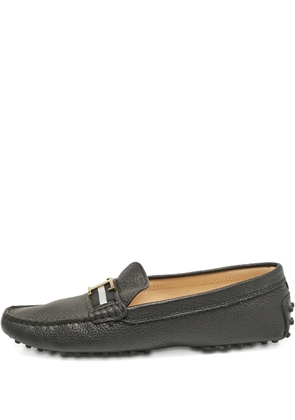 Tod's Vintage leather loafers - Black
