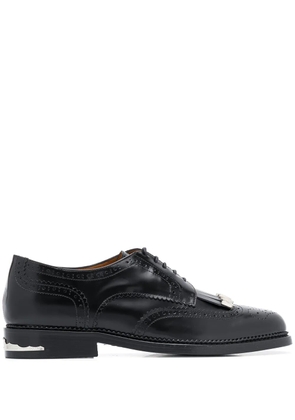 Toga Virilis tasselled leather brogues - Black