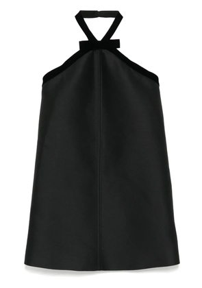 TOM FORD bow detail mini dress - Black