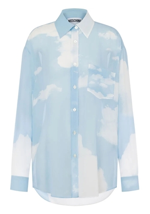 Moschino Transparent Sky Shirt - Blue