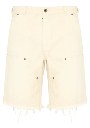 Maison Margiela denim shorts - Neutrals