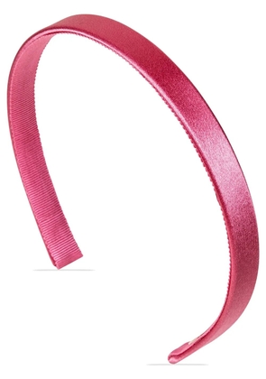 Jennifer Behr Lucy silk headband - Pink