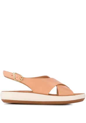Ancient Greek Sandals Maria platform sandals - Neutrals