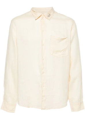 Diesel S-Emil linen shirt - Yellow