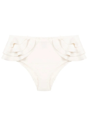 Clube Bossa Bandara high-waist bikini bottoms - White