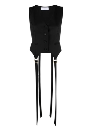 RXQUETTE Punky tailored waistcoat - Black