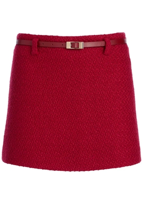 SEROYA Karla mini skirt - Red