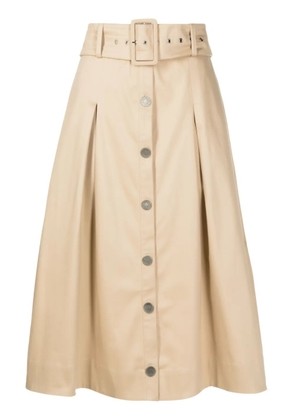 Isolda Virginia midi utility skirt - Neutrals