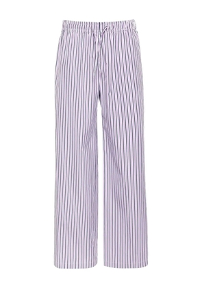 Palm Angels striped drawstring trousers - Purple