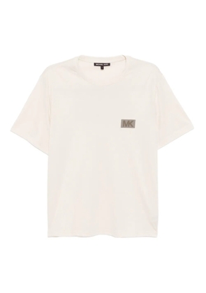 Michael Kors graphic-logo cotton T-shirt - Neutrals
