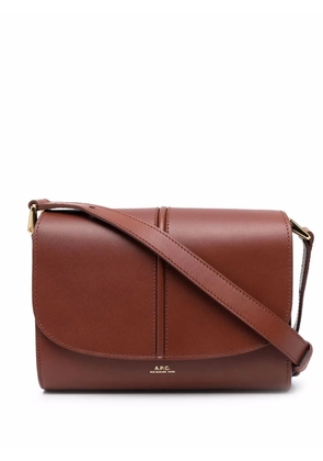 A.P.C. small Betty Horizon crossbody bag - Brown
