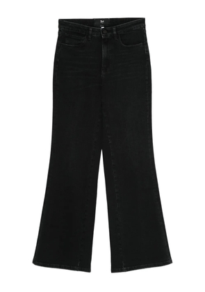 3x1 five-pocket flared jeans - Black