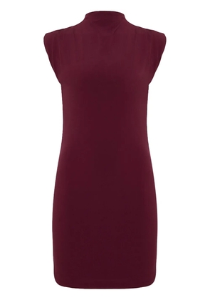 Hervé Léger sleeveless mini dress - Purple