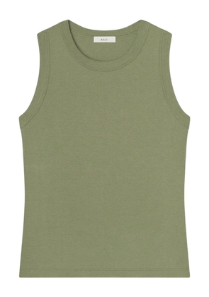 A.L.C. round-neck sleeveless top - Green