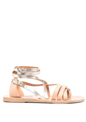 Ancient Greek Sandals Satira ankle-strap sandals - Neutrals