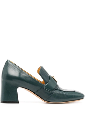 Madison.Maison Lock 55mm leather pumps - Green