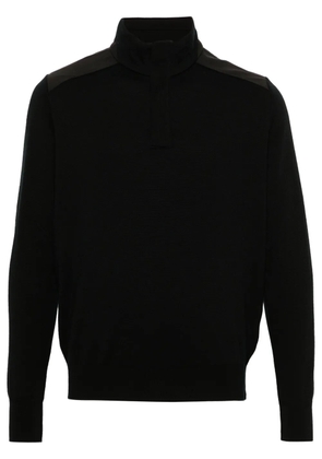 Paul & Shark half-zip sweater - Black