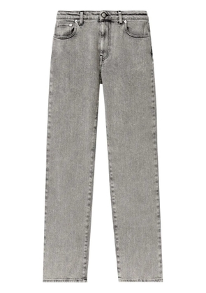 Fabiana Filippi stretch-cotton straight-leg jeans - Grey