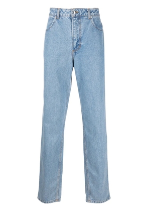 Eckhaus Latta mid-rise straight-leg jeans - Blue