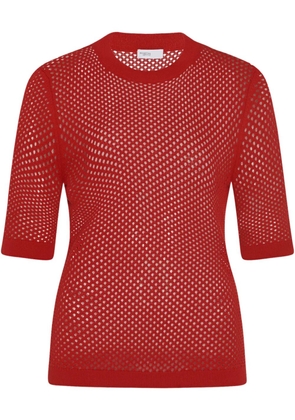 Rosetta Getty mesh top - Red