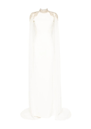 Saiid Kobeisy embroidered maxi dress - White