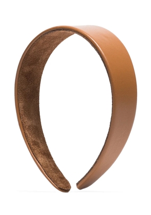 Jennifer Behr Cruz leather headband - Brown