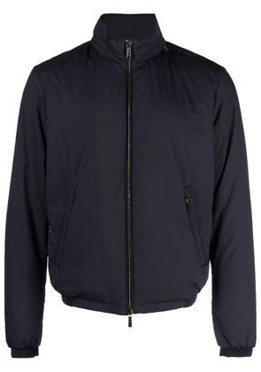 Moorer high-neck padded jacket - Blue